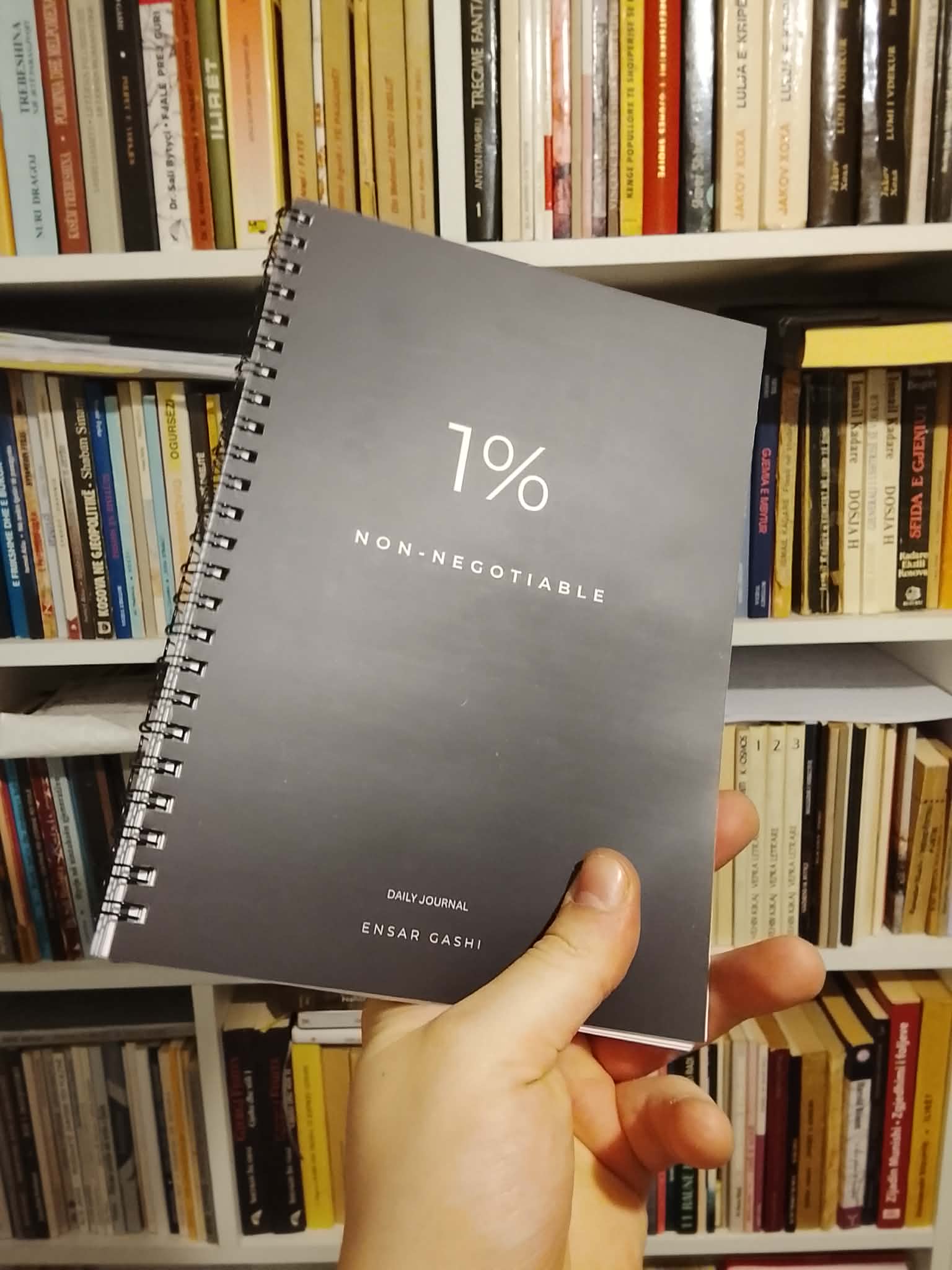 1% Non-Negotiable Journal nga Ensar Gashi